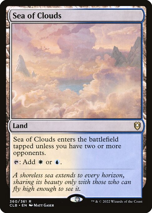 Sea of Clouds card art