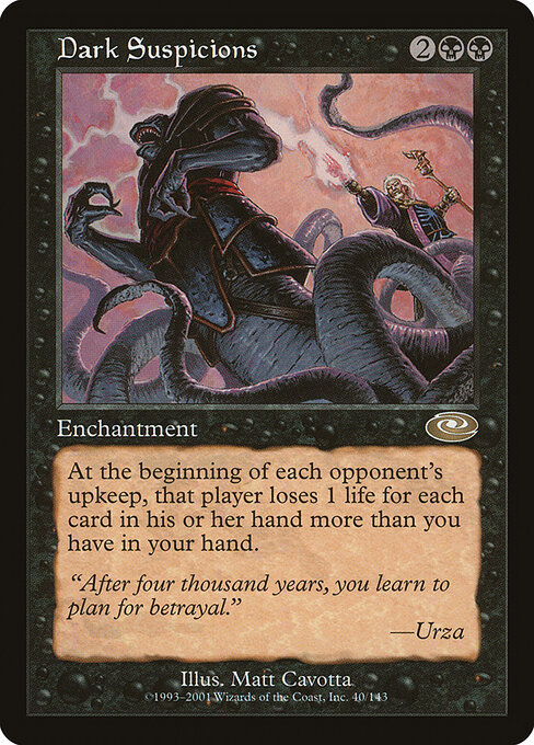 Dark Suspicions card art