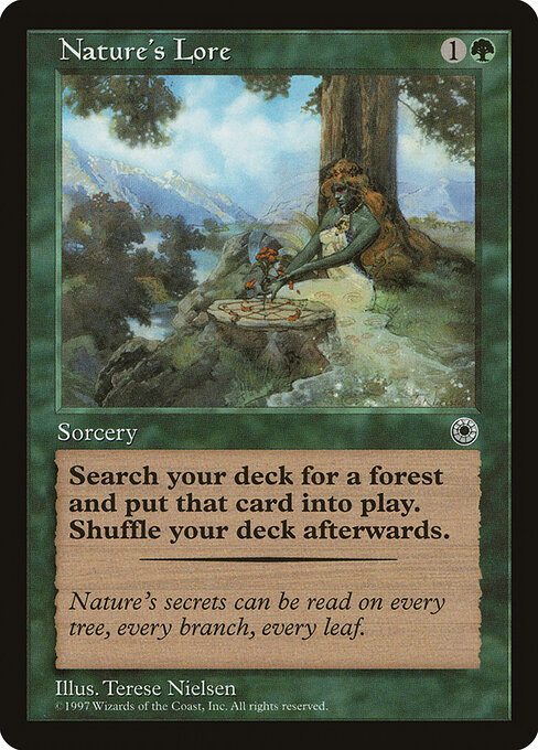 Nature's Lore card art
