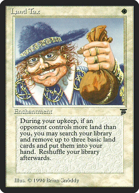 Land Tax card art