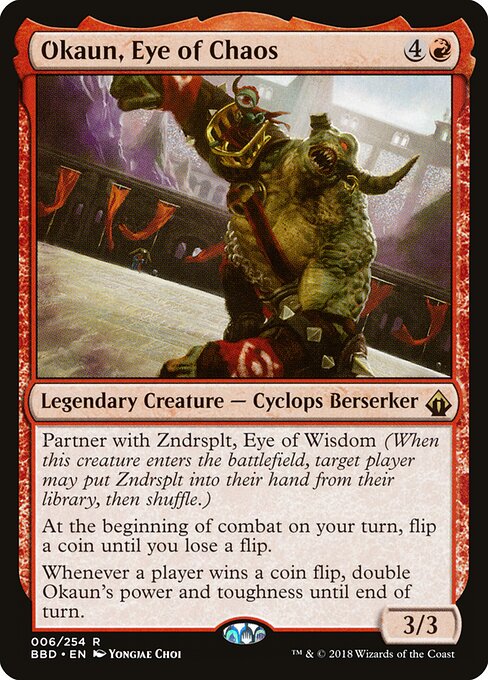 Okaun, Eye of Chaos card art