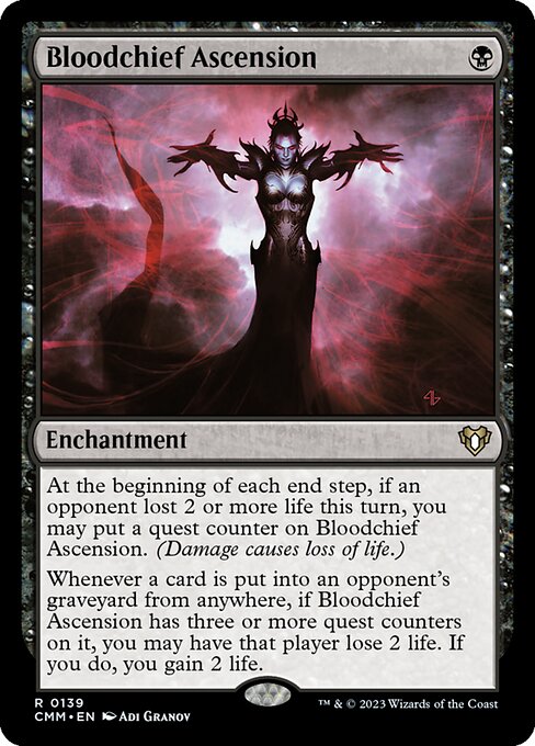 Bloodchief Ascension card art