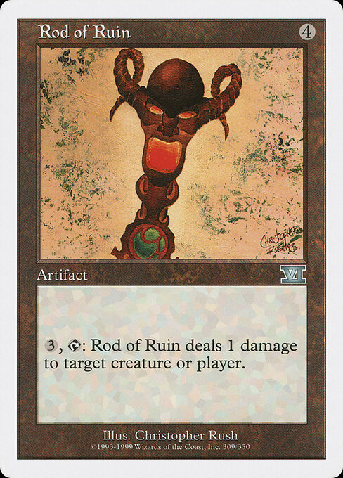 Rod of Ruin card art