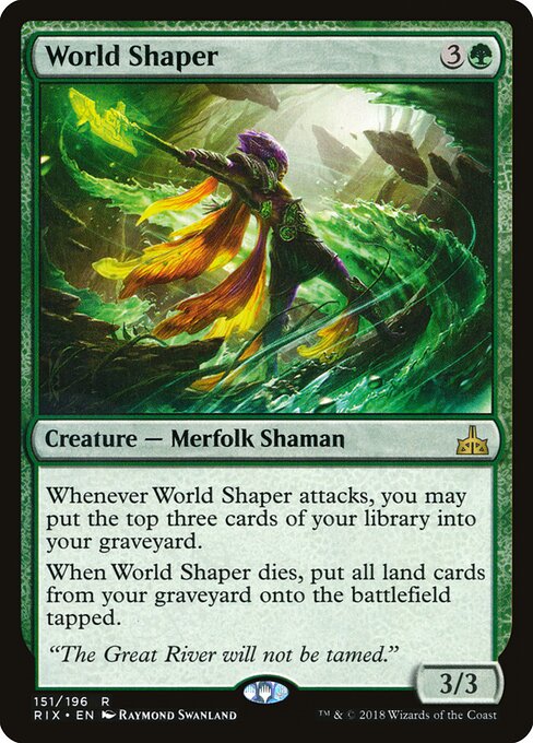 World Shaper card art