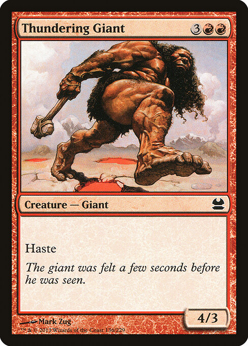 Thundering Giant card art