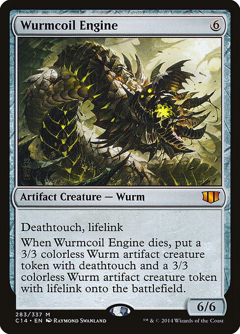 Wurmcoil Engine card art
