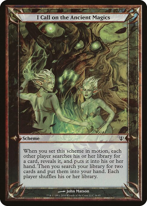 I Call on the Ancient Magics (Colorless) card art
