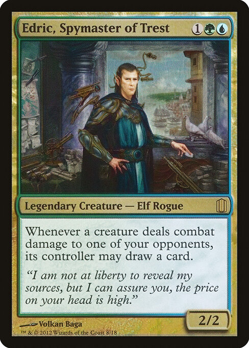 Edric, Spymaster of Trest card art