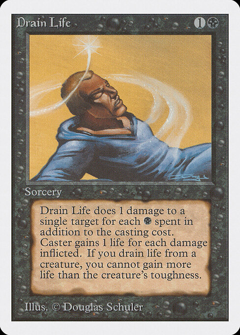 Drain Life card art