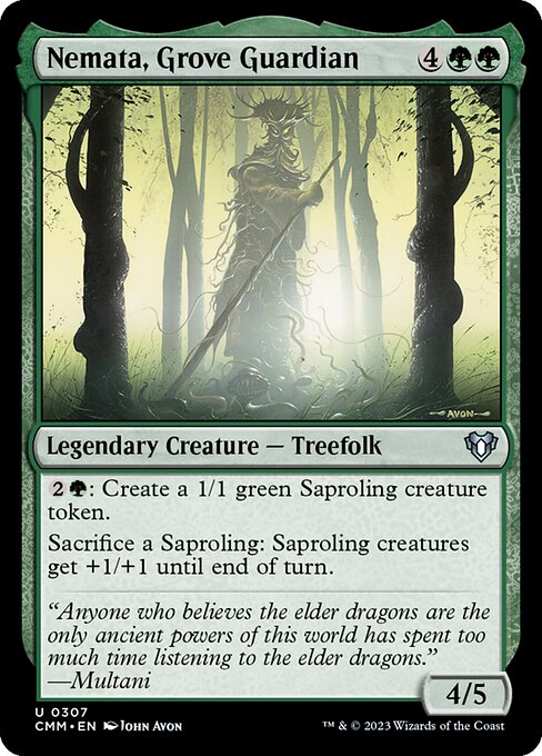 Nemata, Grove Guardian card art