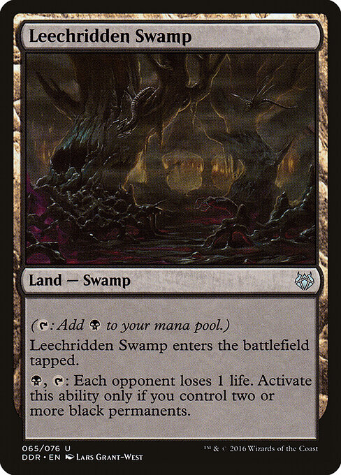 Leechridden Swamp card art