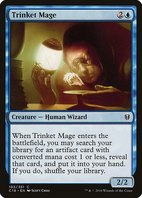 Trinket Mage card art