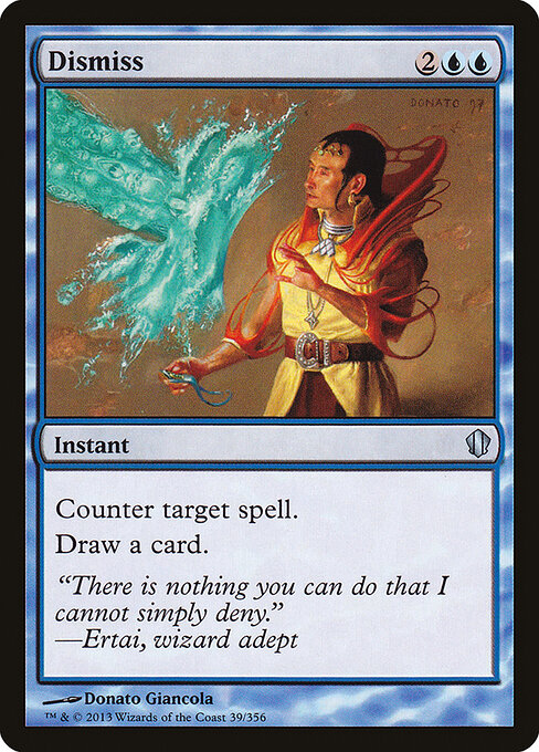 Dismiss card art