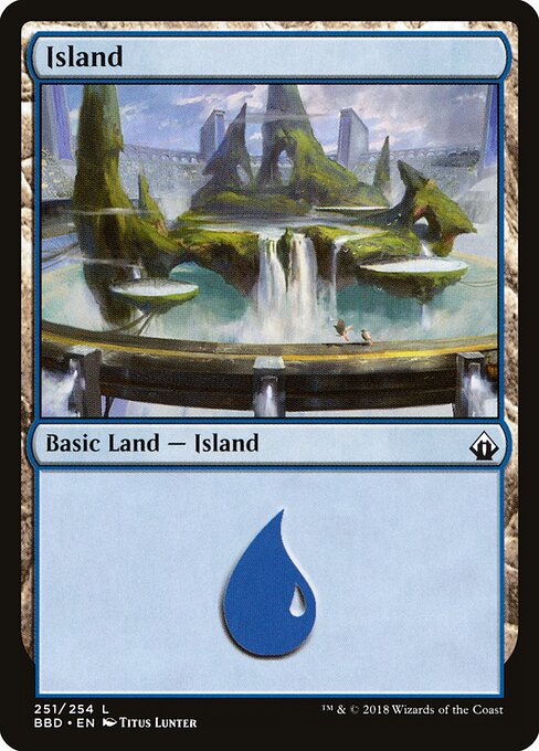 Island card art