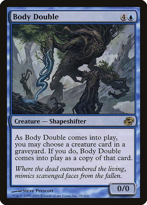 Body Double card art