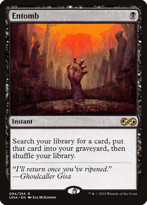 Entomb card art