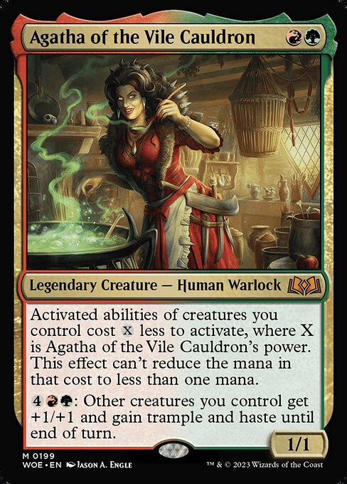 Agatha of the Vile Cauldron card art