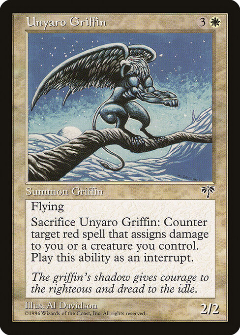 Unyaro Griffin card art