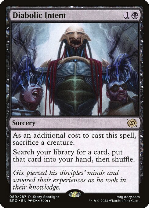 Diabolic Intent card art