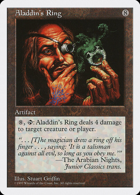 Aladdin's Ring card art