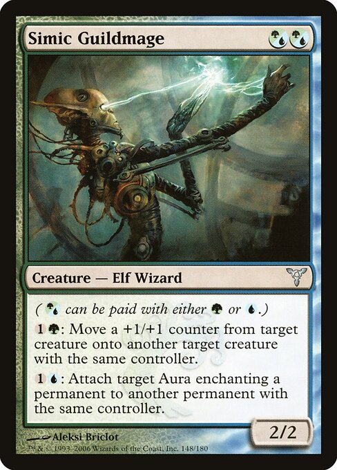 Simic Guildmage card art