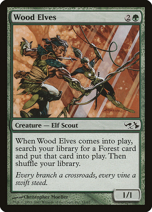 Wood Elves card art