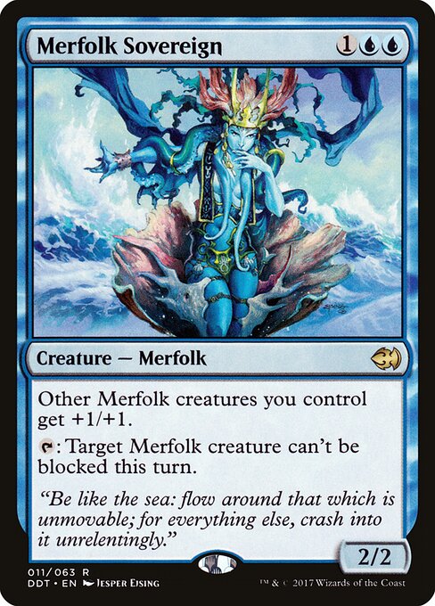 Merfolk Sovereign card art