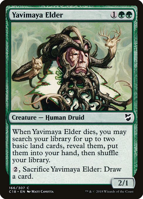 Yavimaya Elder card art