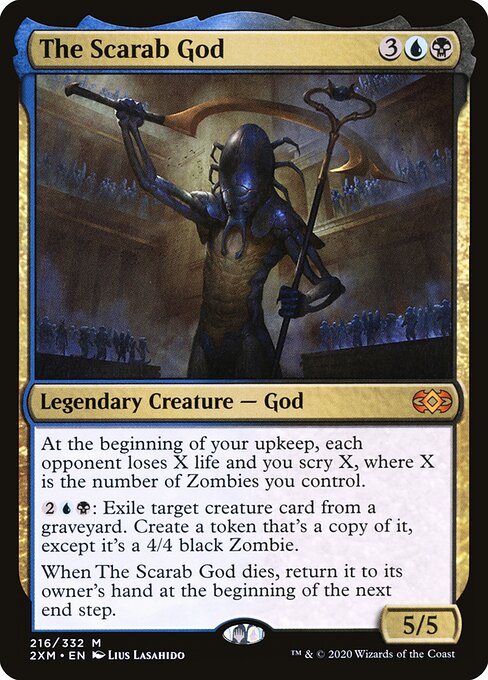 The Scarab God card art