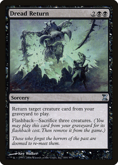 Dread Return card art