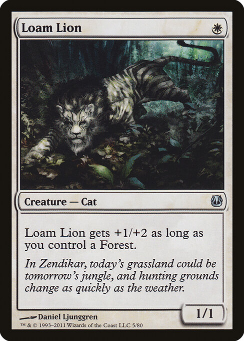 Loam Lion card art