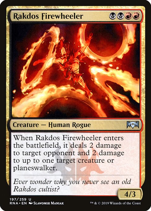 Rakdos Firewheeler card art