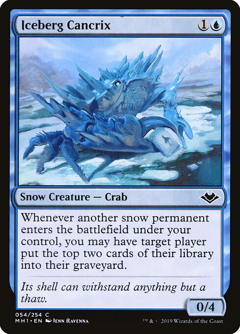 Iceberg Cancrix card art