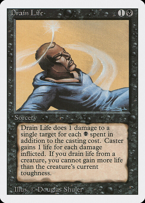 Drain Life card art