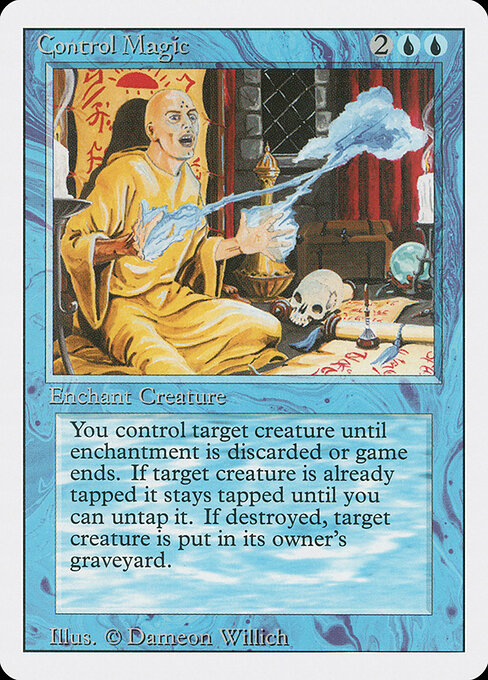 Control Magic card art