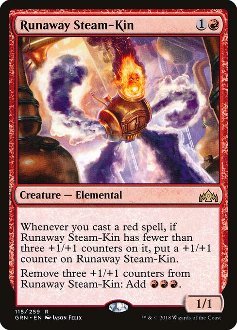 Runaway Steam-Kin card art