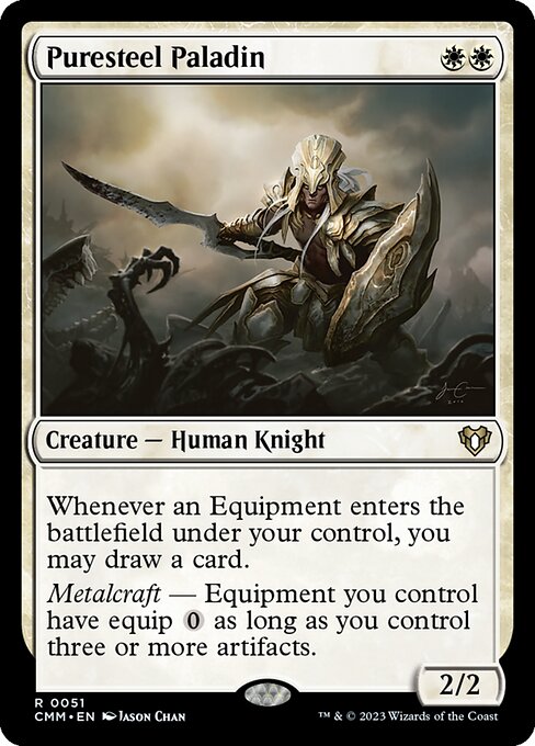 Puresteel Paladin card art