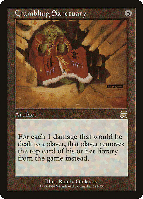 Crumbling Sanctuary card art