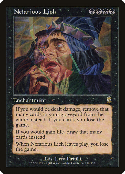 Nefarious Lich card art