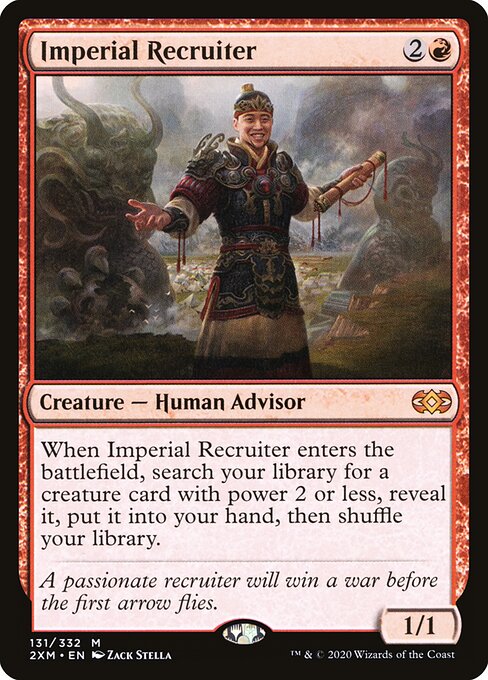 Imperial Recruiter card art