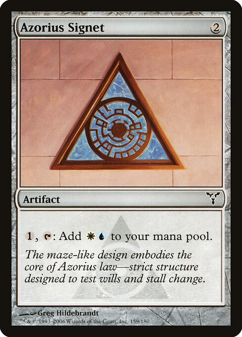 Azorius Signet card art