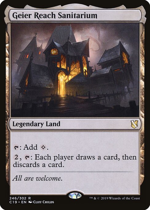 Geier Reach Sanitarium card art