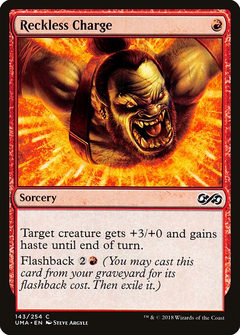 Reckless Charge card art