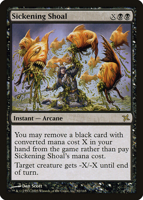 Sickening Shoal card art