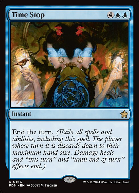 Time Stop card art