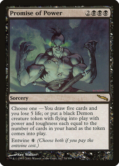 Promise of Power card art