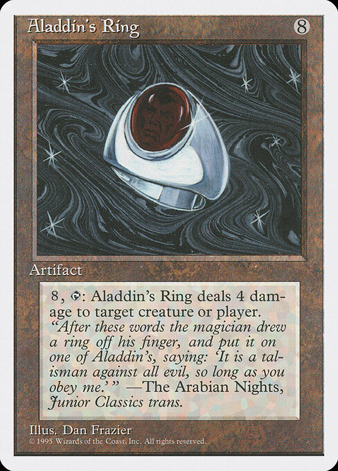 Aladdin's Ring card art