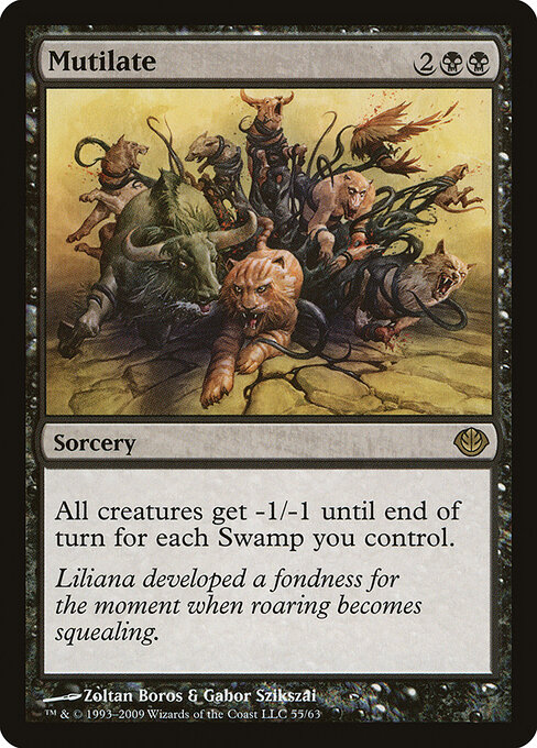 Mutilate card art