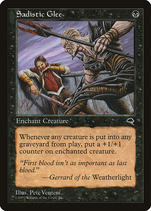 Sadistic Glee card art