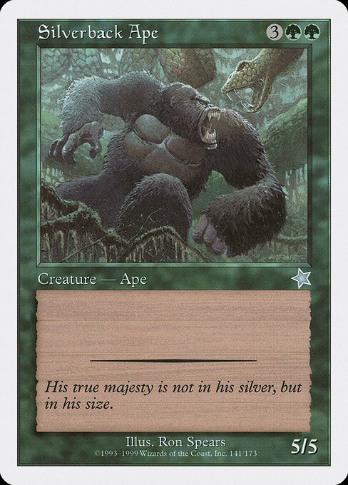 Silverback Ape card art